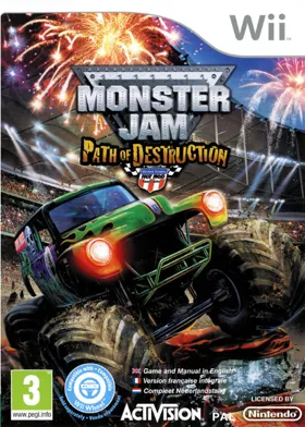 Monster Jam - Path of Destruction box cover front